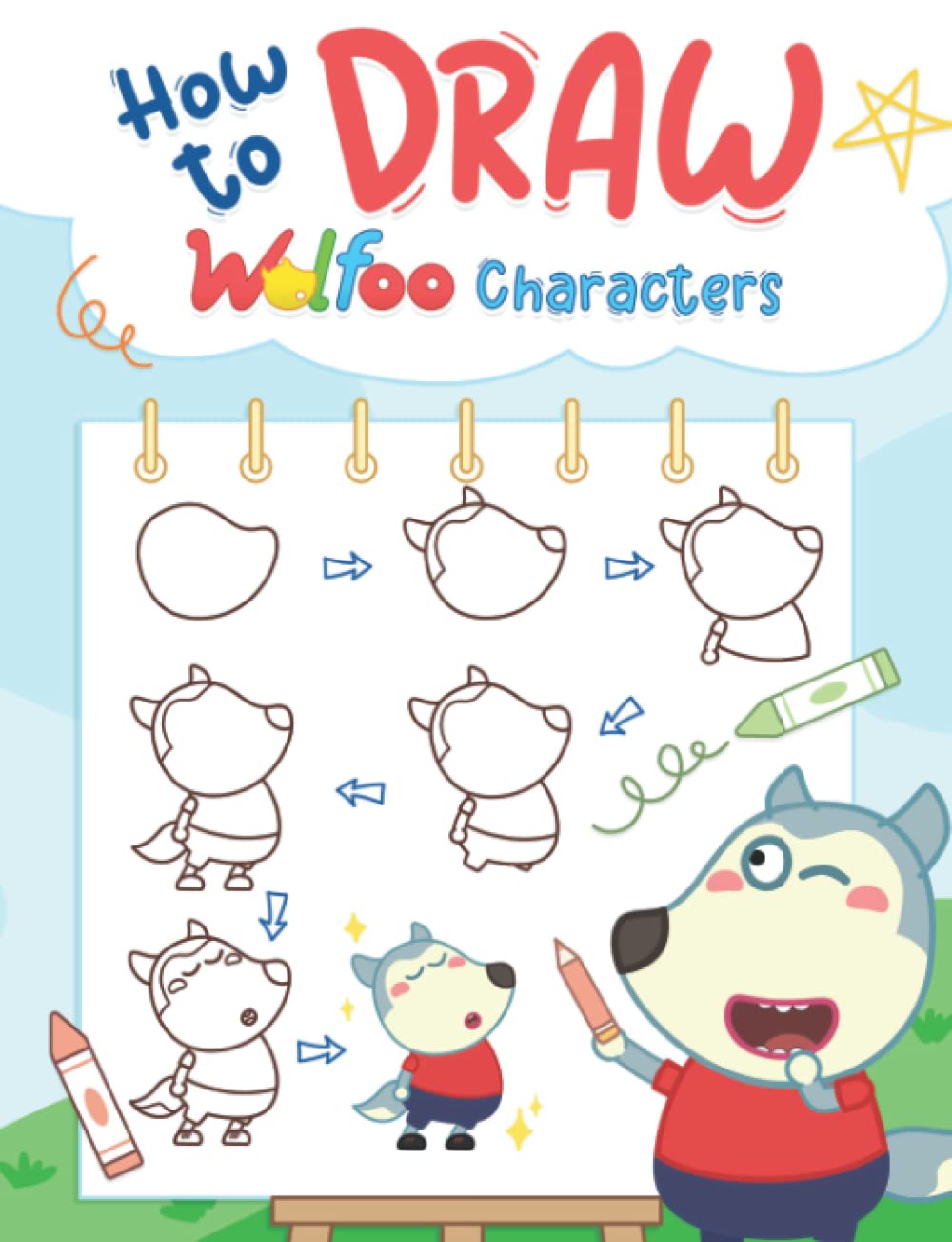 Buy Wolfoo How To Draw Book Cute and Easy StepbyStep Instructions to