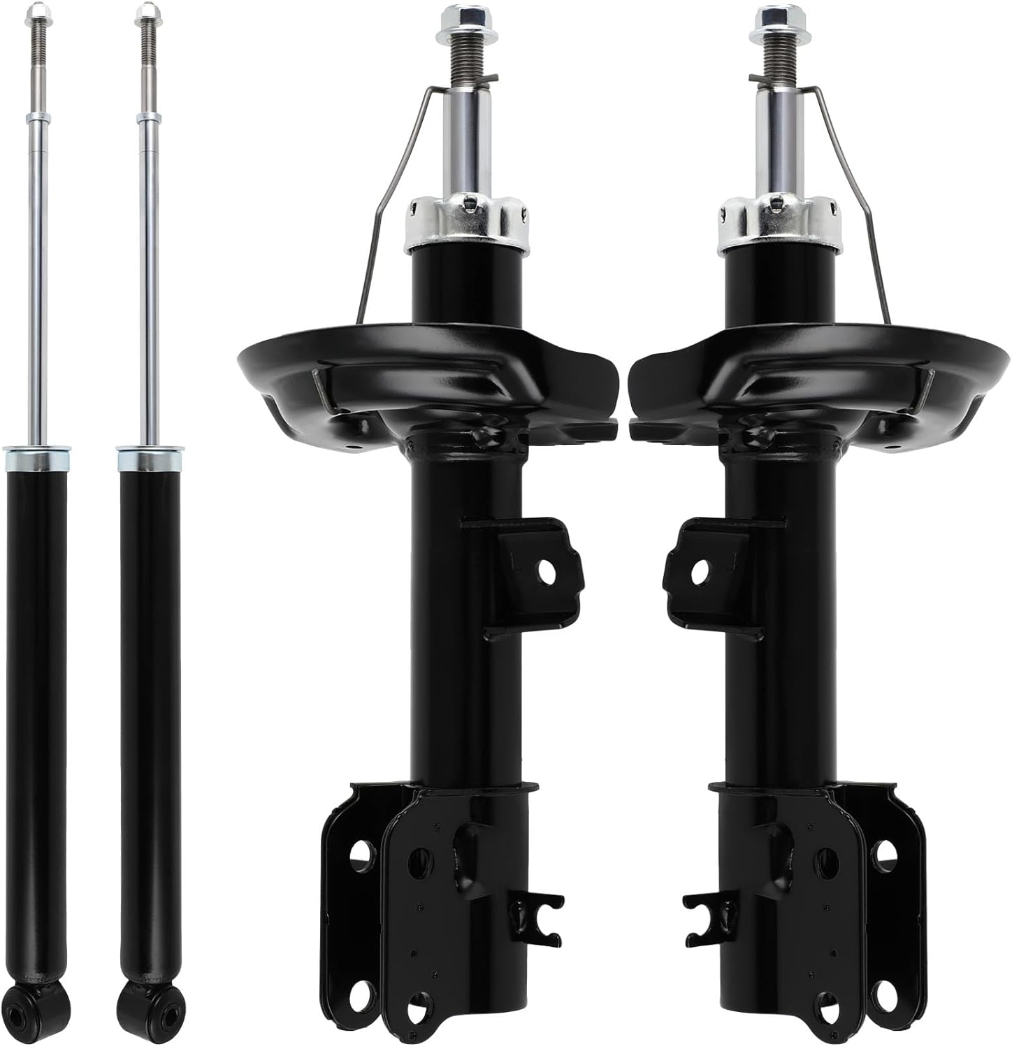 ECCPP Shocks Struts Front Rear Shocks Absorbers Struts for 2013-2015 for Chevy Spark 3330089 73019 3330090 73020 348036 5537-4pcs shocks