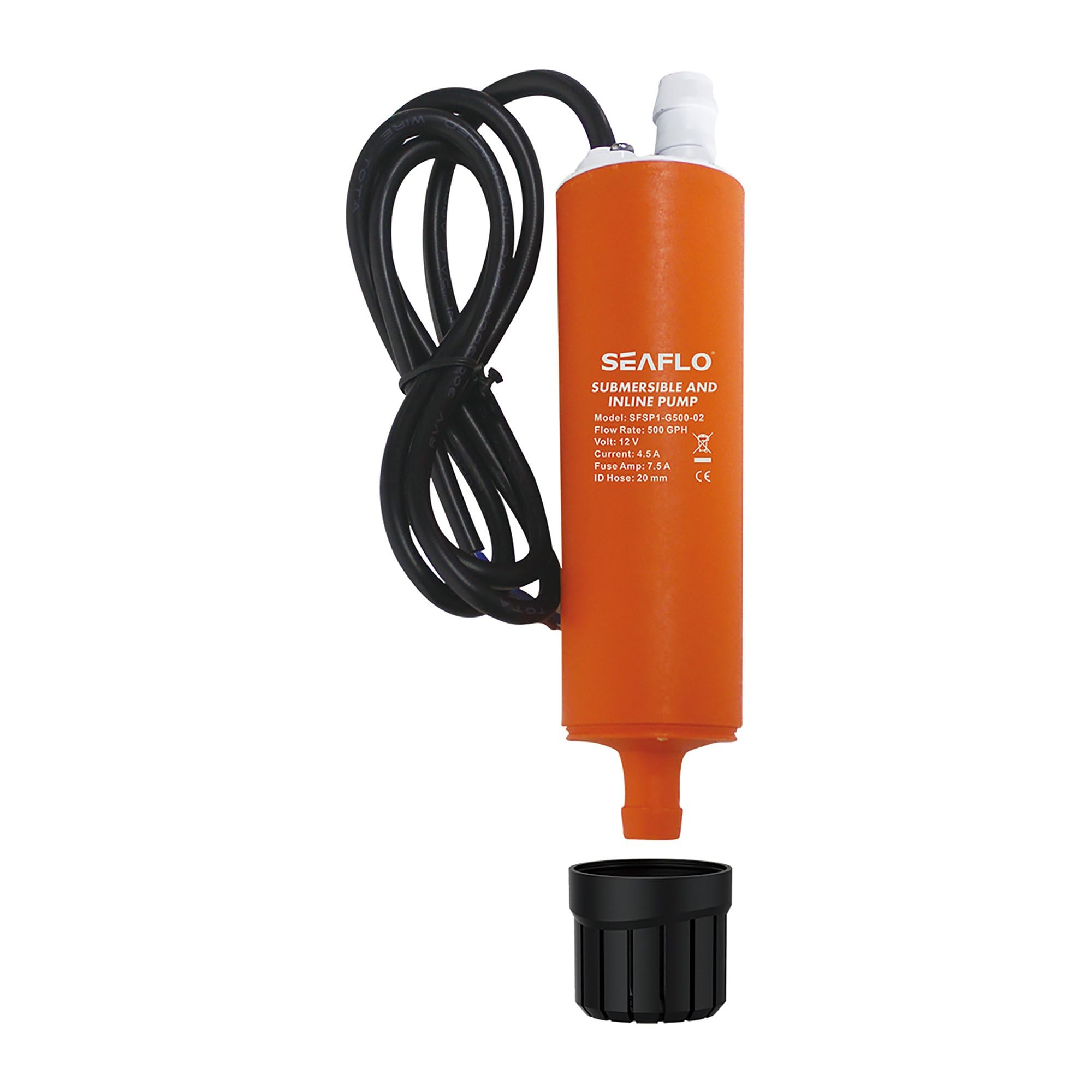 Seaflo Submersible and Inline Pumps 12V 500 GPH