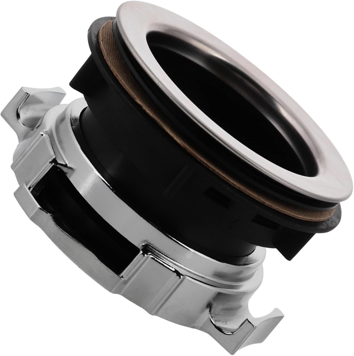 Stainless Steel Drain Flange Splash Guard for Garbage Disposal Waste Disposal Accessory Easy to Install Compact Design for Kitchen Sink Cleaning