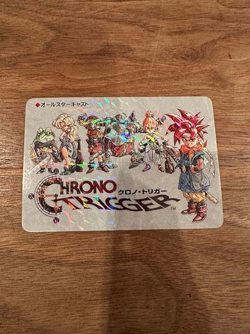 クロノトリガー オールスターキャスト 美品 非売品カード クロノトリガー 『オールスターキャスト』 予約