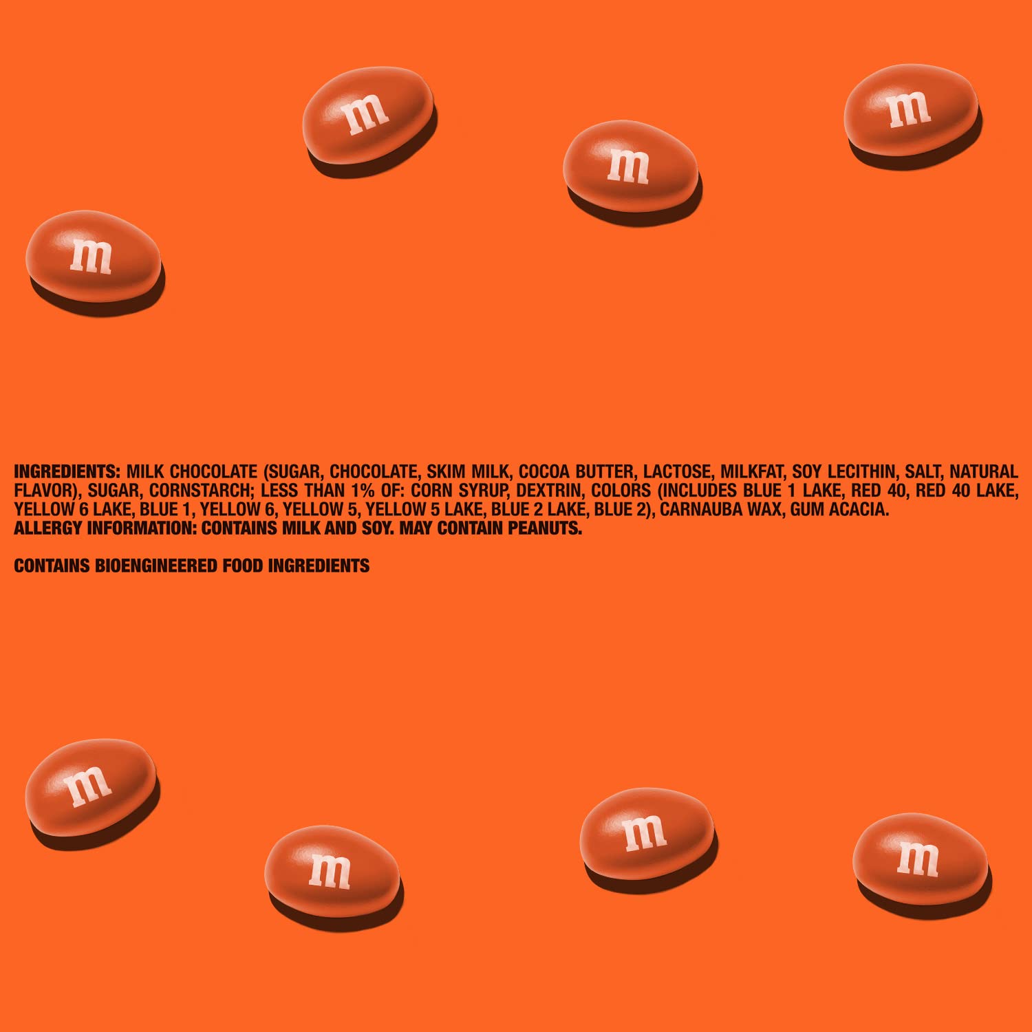 M&M’S Peanut Orange Chocolate Candy - 2lbs of Bulk Candy in Resealable Pack for Candy Buffet, Birthday Parties, Theme Meetings, Candy Bar, Sweet Stuff for DIY Party Favors or Edible Decoration : Grocery & Gourmet Food