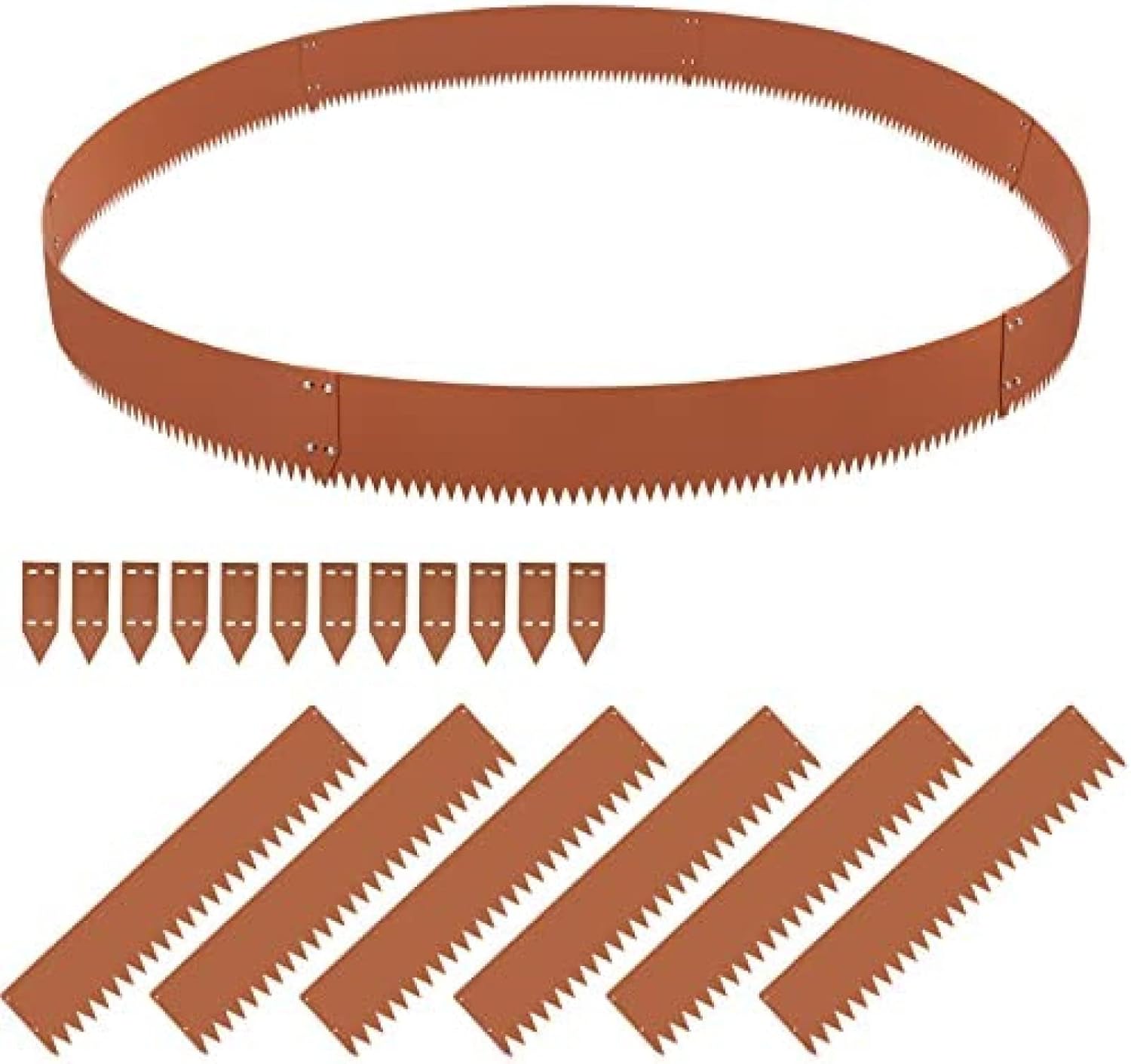 Steel Landscape Edging Hammerin Steel Edging Border for