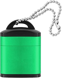 D-GROEE SD Card Reader, Adapter, TF Card Reader, MicroSD Card Reader, Mini Micro-SD TF Memory Card Reader High Speed Car Speaker Card Reader for Phone Computer Green