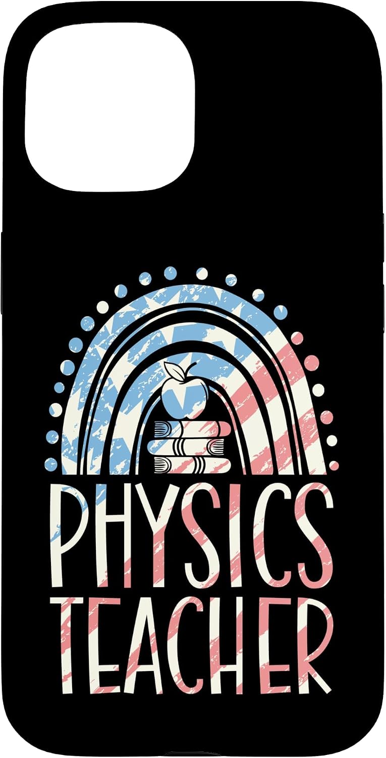 Physics Teacher Bohemian Rainbow Wholesome Aesthetic Case for iPhone 15