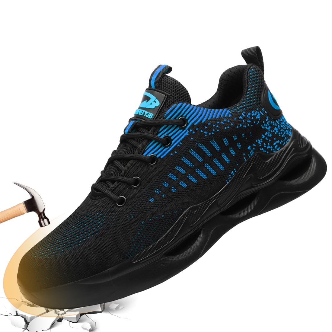 Scarpe Antinfortunistiche Uomo Donna Scarpe da Lavoro con Punta in Acciaio Scarpe da Cantiere 36-46