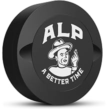 ALP Supply Co - Metal Travel Tin Black - Durable Compact Storage for Pouches - Keeps Freshness, Fits in Pocket or Bag - Engraved with ALP Supply Co Logo