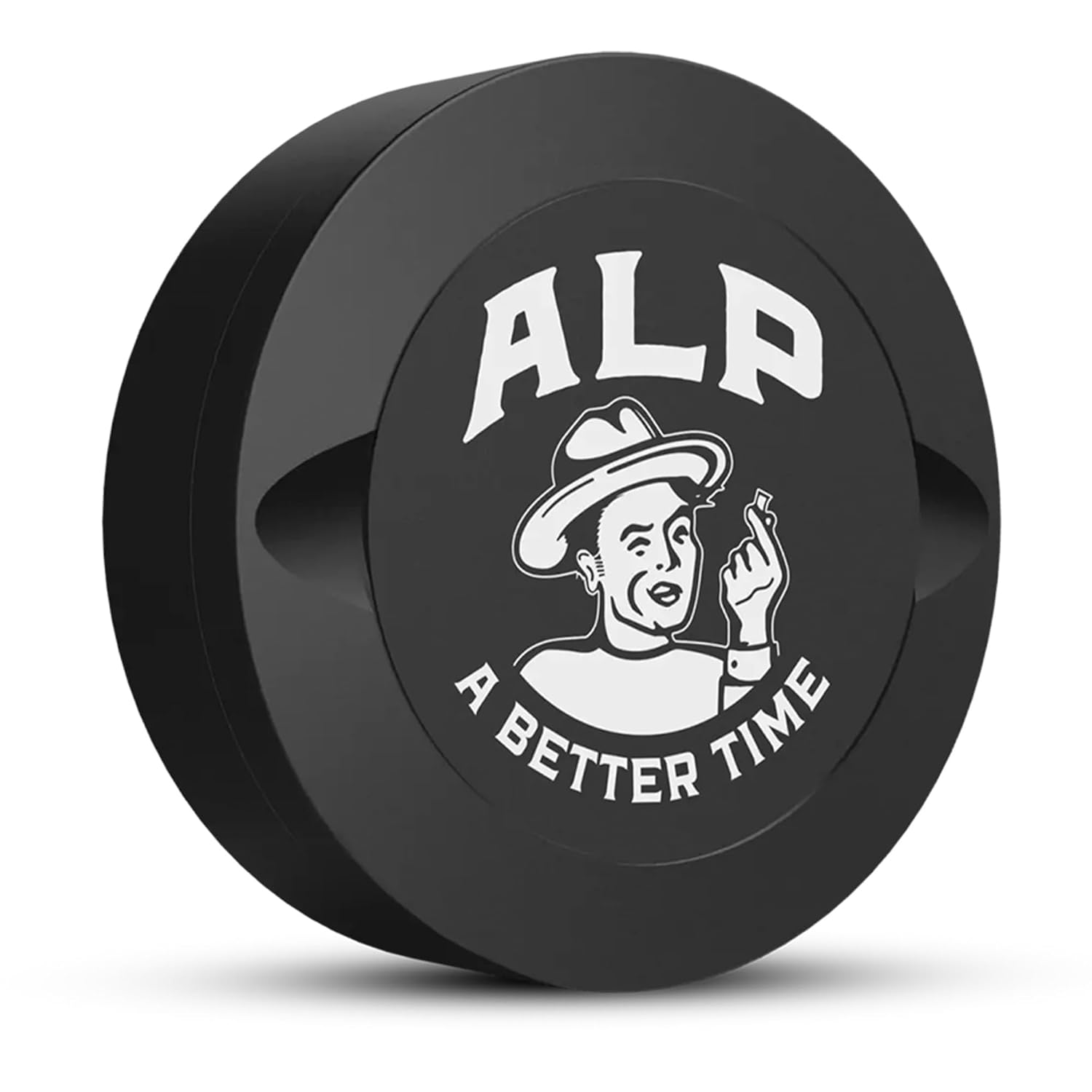 ALP Supply Co - Metal Travel Tin Black - Durable Compact Storage for Pouches - Keeps Freshness, Fits in Pocket or Bag - Engraved with ALP Supply Co Logo