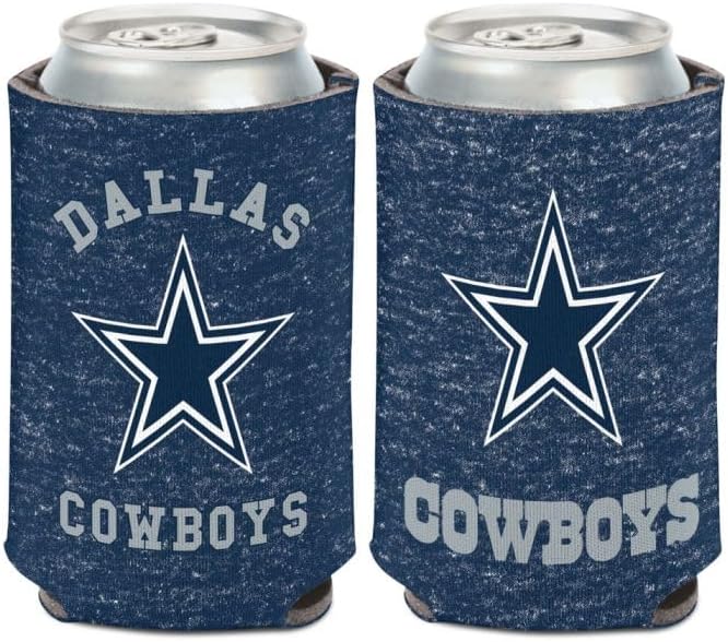 Dallas Cowboys Team Heather Can Cooler
