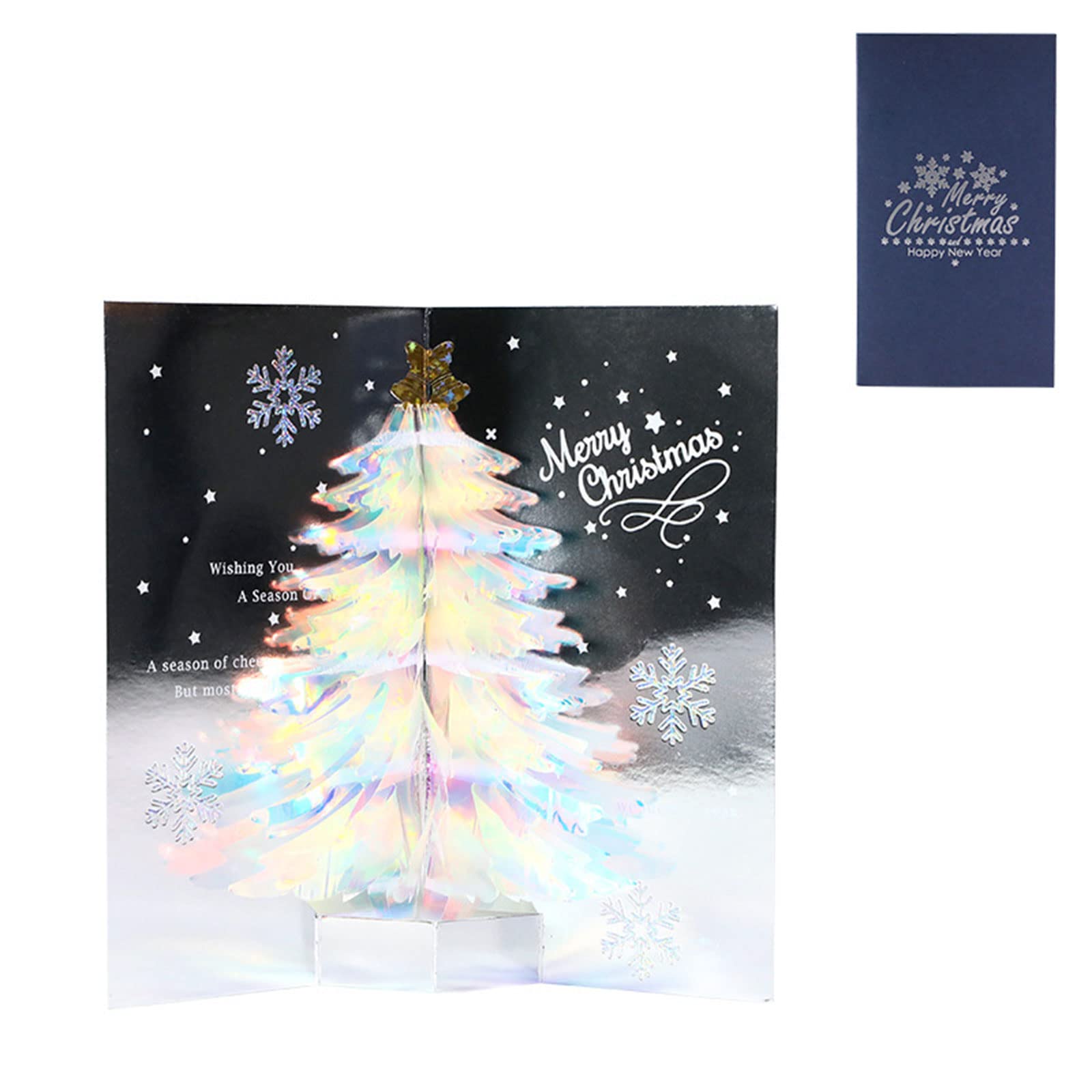 Tsophreniq Merry Christmas Greeting Card with Envelope Wedding Postcard Kids Gift Christmas Card