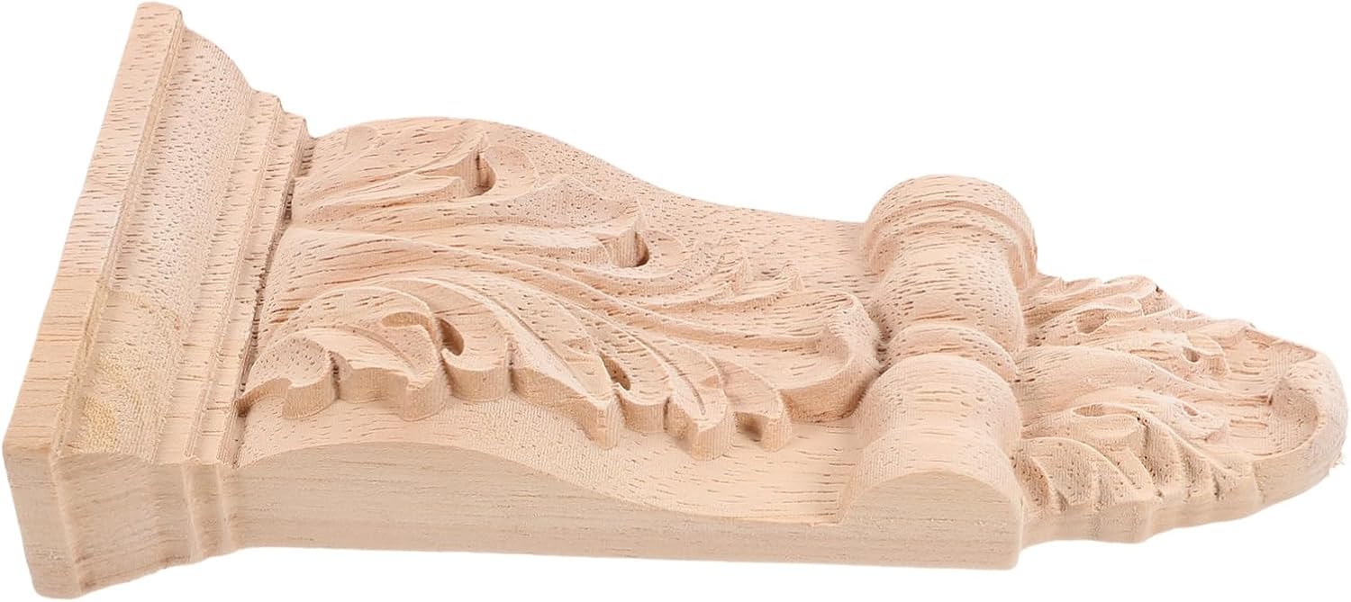 IWOWHERO Carved Wood Capitals and Corbels Carpenter Angle Archway Roman
