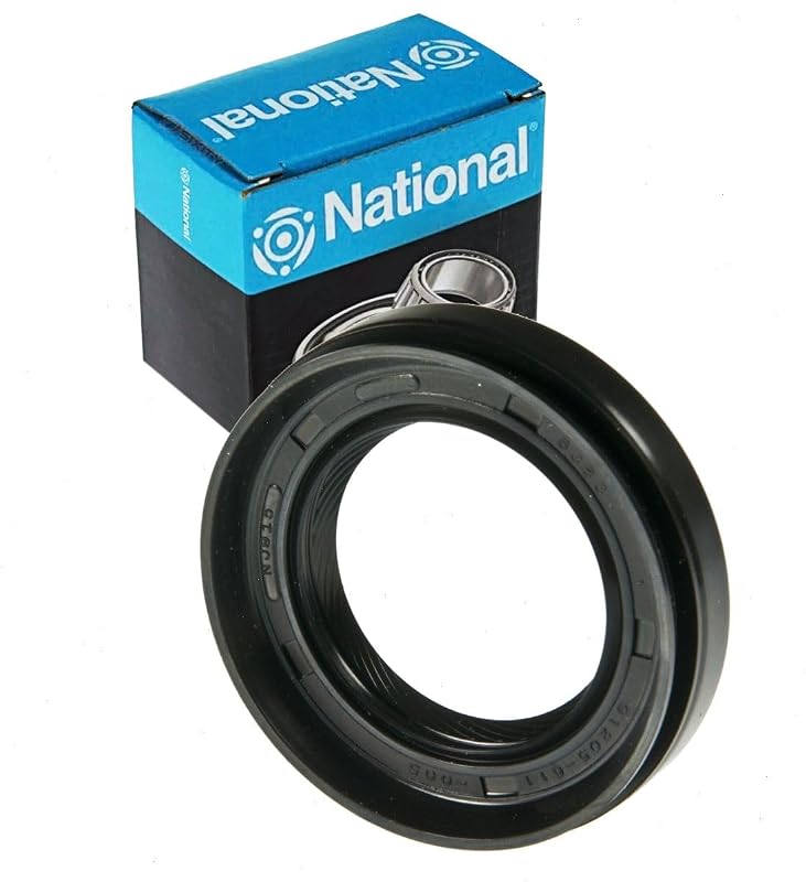National Left Transmission Output Shaft Seal for Honda Civic 1981-2014 | Stops ATF leaks at the transmission output and drips; direct-fit OE replacement output shaft seal.