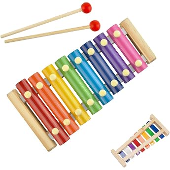 Xylophone for Children Toy Xylophone Multicoloured Glockenspiel