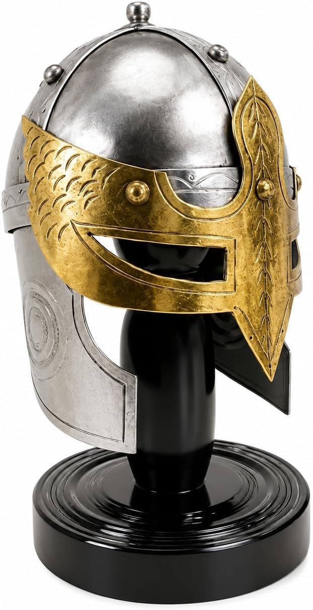 Medieval Vintage Viking Armour Mini Helmet Spectacle Replica (Steel)