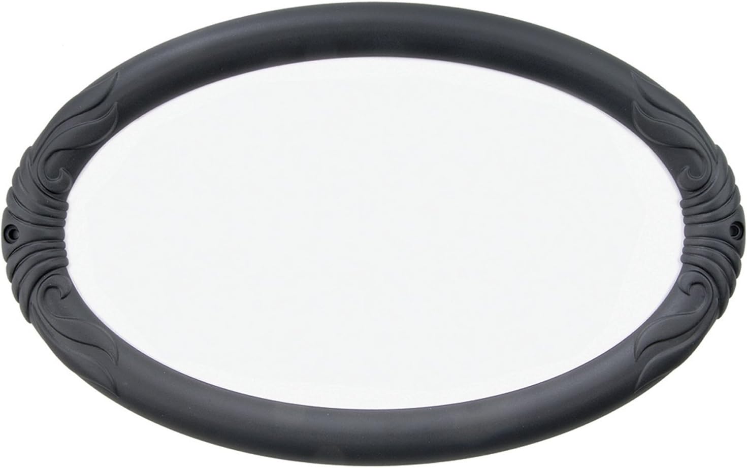 Hy-Ko Products AK-460 Rectangular Address Plaque 6" x 15.5" Black, 1 Piece