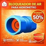 Bloqueador de Ar Hidrômetro Válvula Airlock Redutor Conta de Agua Soldável