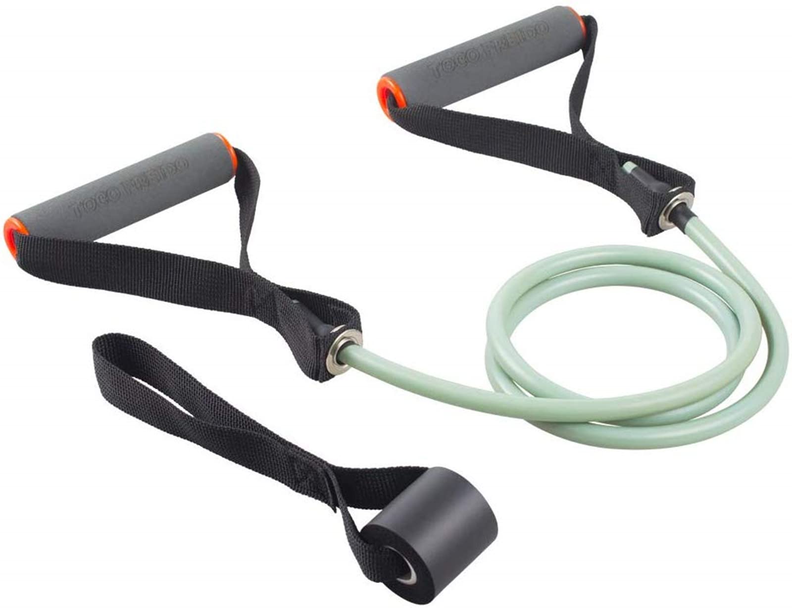 KvittraSingle Resistance Bands Set, Exercise Bands, Workout Bands with Fitness Band, Handles, Door Anchor & eBook for Resistance Training, Physical Therapy, Gym & Home