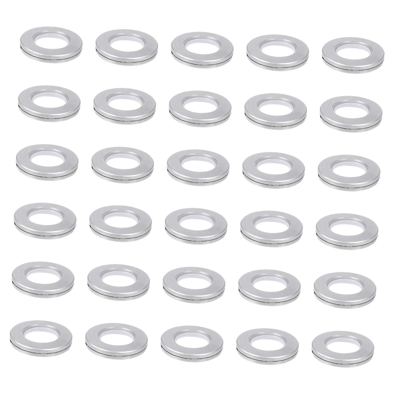 Anillo para colgar cortinas ULDIGI inoxidable que soluciona las manchas de oxido al lavar telas