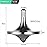 CHEETOP Stainless Steel Spinning Top, Premium Exquisite Perfect Balance Well Made Metal Desk EDC Little Fidget Toy, Spin Long Time Over 6 Minutes, Great Value (Silver, Large Diameter 34mm)
