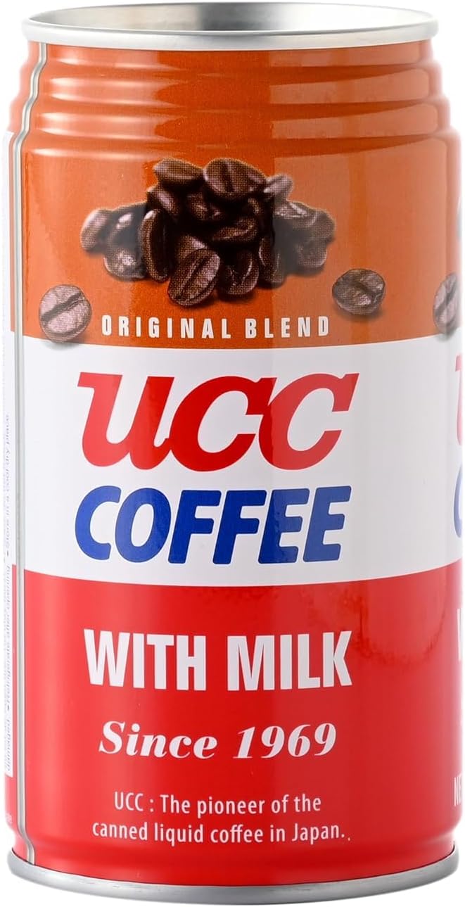 UCC Original Coffee with Milk, 11.3 Fl Oz (Pack of 24)