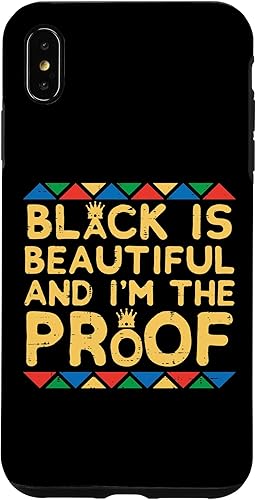 Miniatura 7 de Funda de regalo para iPhone 13 Black Is Beautiful Kente Black History BHM Africa Pride