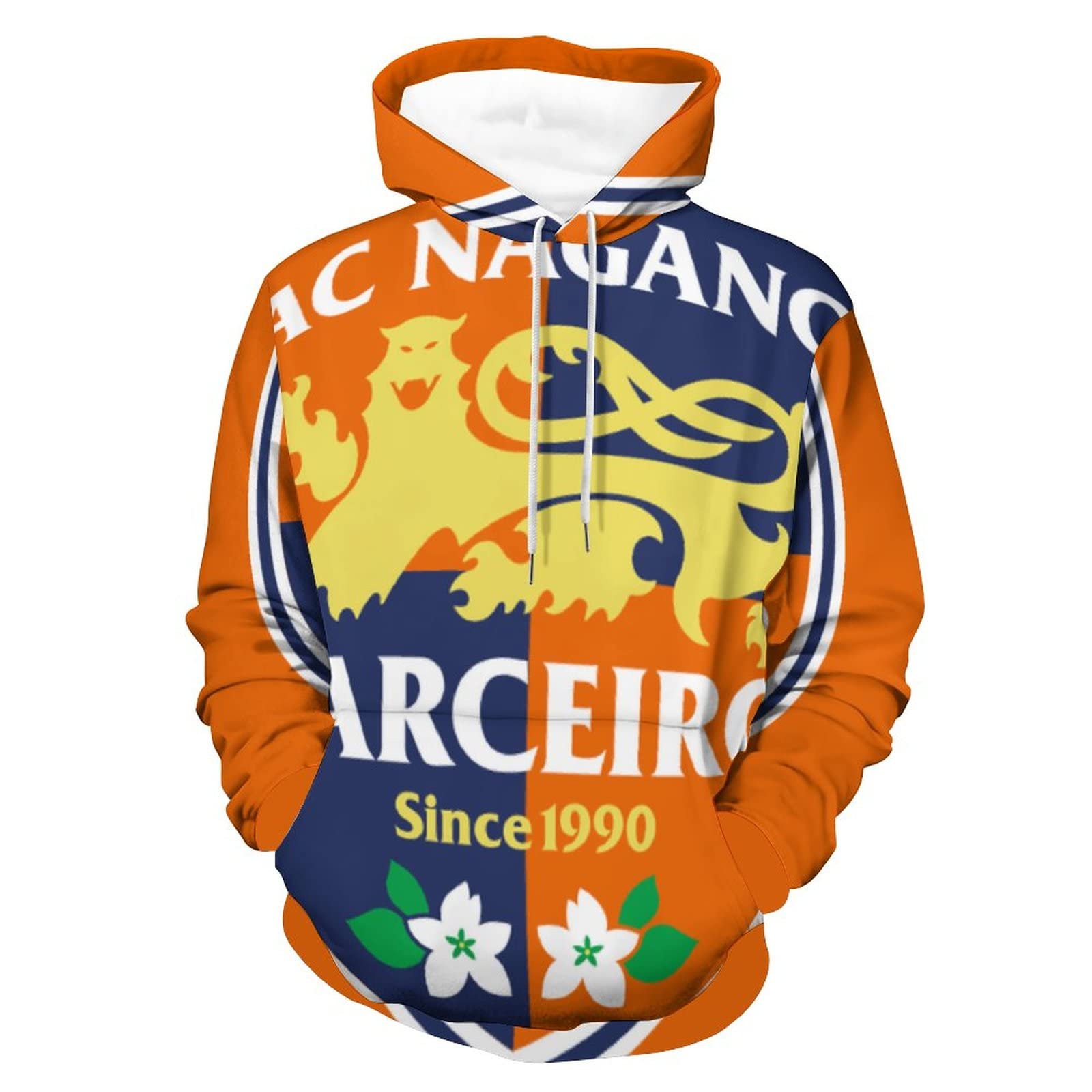 Amazon.co.jp: A.C.長野パルセイロ パーカー フード付き プルオーバー