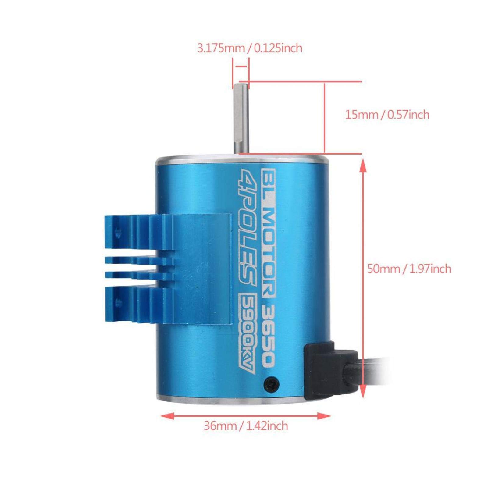 【ジャンク新品】RLAARLO AM-X12 4WD ブラシレスモーター ⑤ 青 713SPH6tiCL.jpg_BO30,255,255,