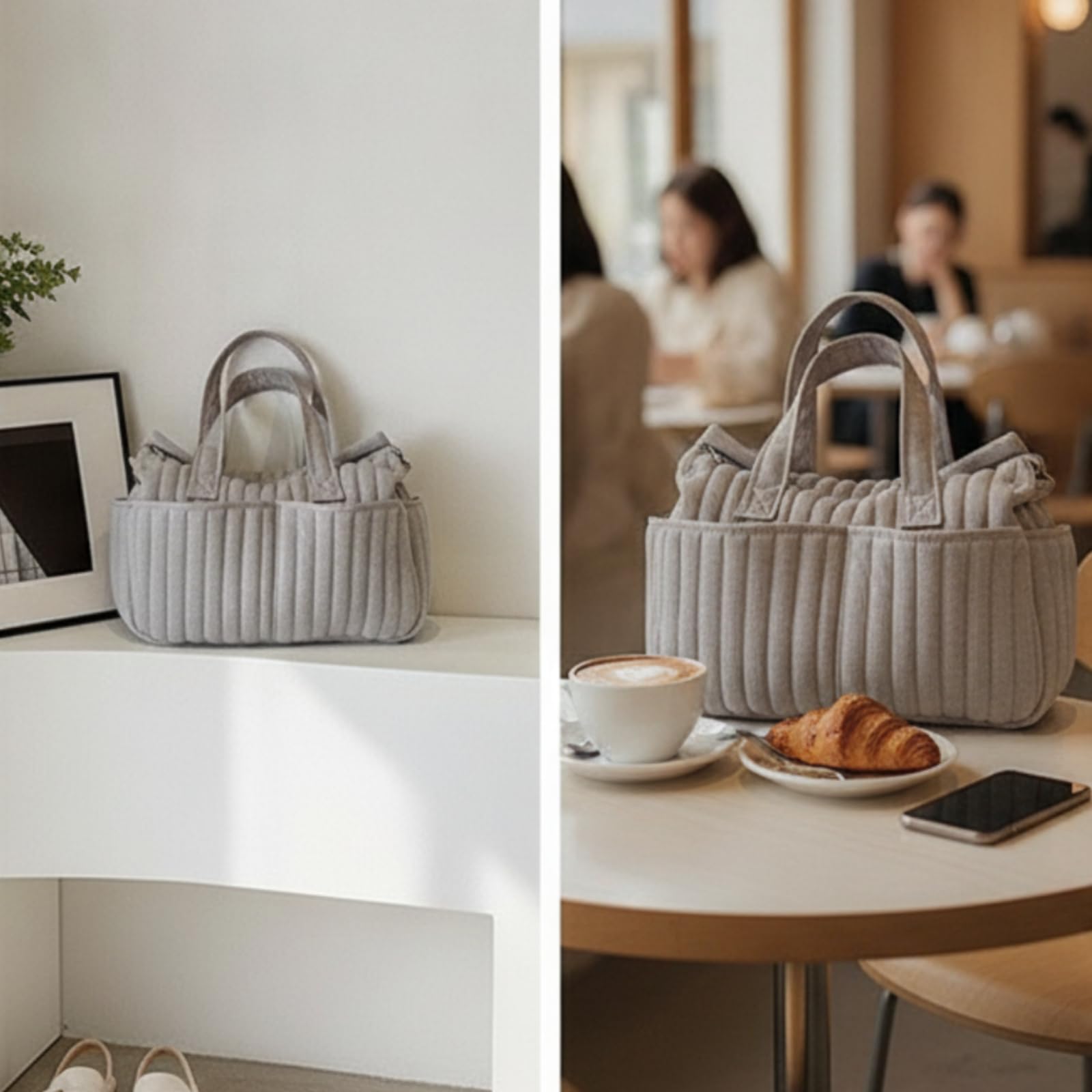 Bolso Maternidad Acolchado Suave Bolsa Esponjoso para, Padres, Viajes
