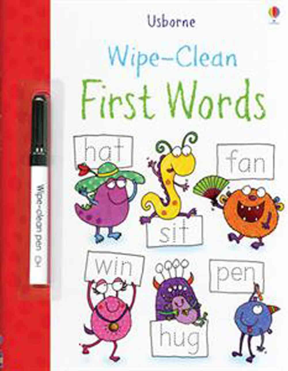 WipeClean First Words (Usborne WipeClean Books) usborne