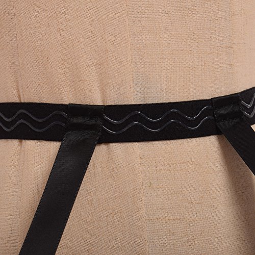 Graceart Hoop Skirt Pannier Petticoat (Black) #TOP5