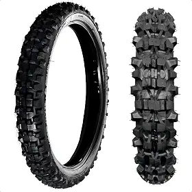 Par Pneu Roda Bem Aro 18 + Aro 21 Cross Trilha 18x410 21x300