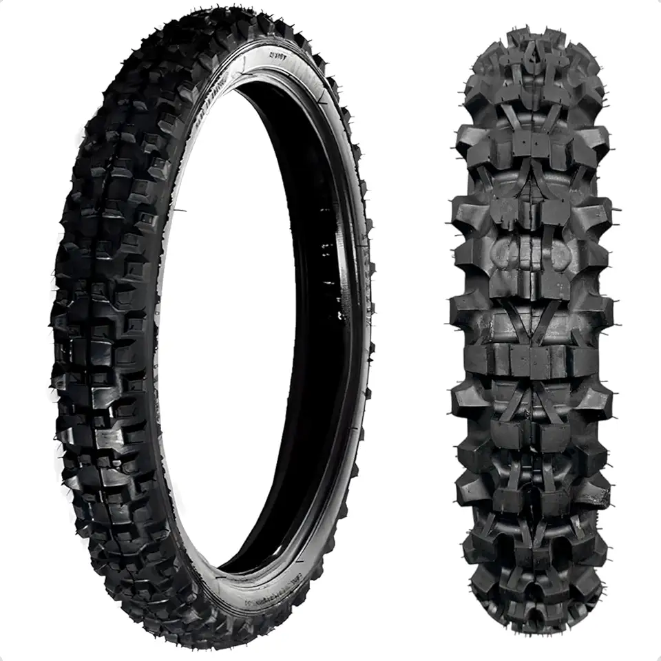 Par Pneu Roda Bem Aro 18 + Aro 21 Cross Trilha 18x410 21x300