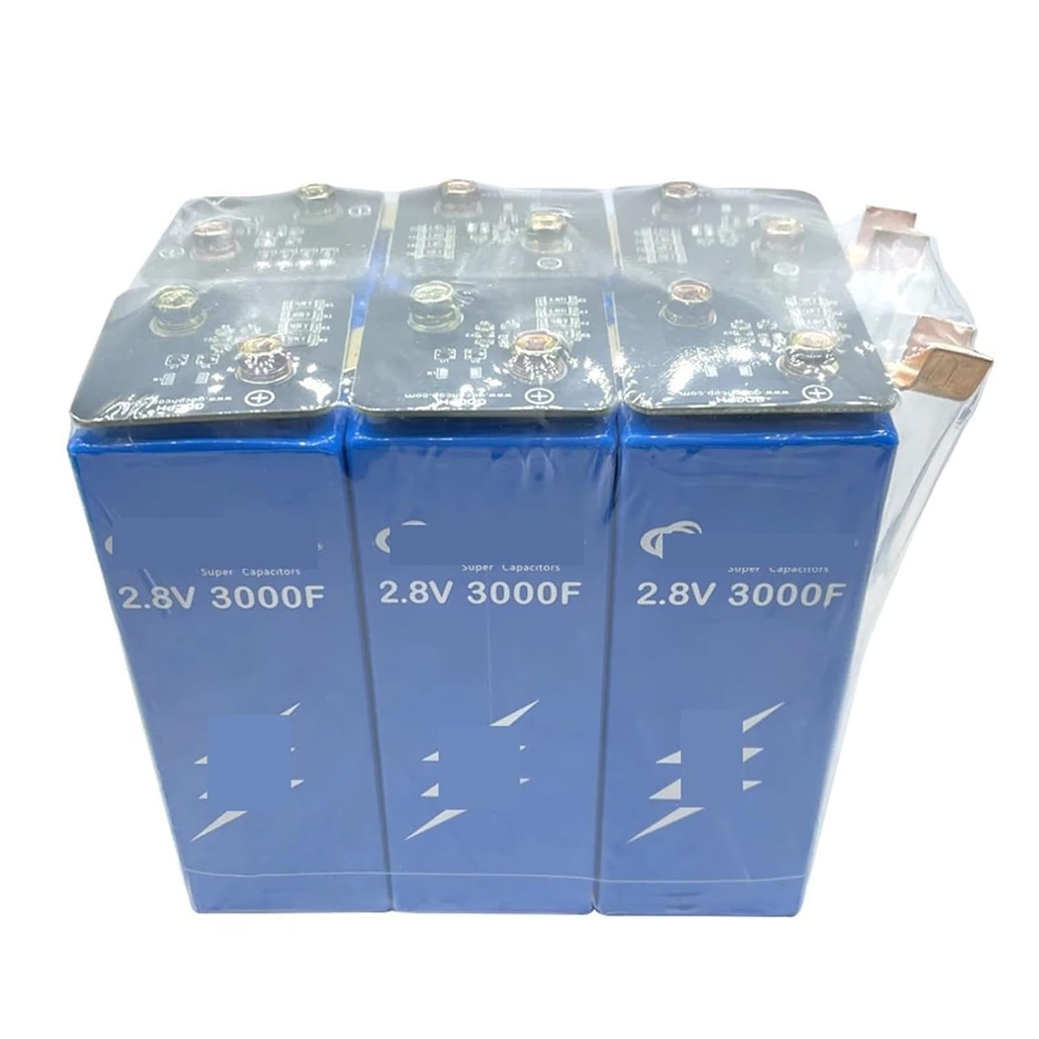 1 Set 17V 500F Automotive Rectifier Module 2.8V3400F high Current Low Internal Resistance(Double-Row 16V500F)