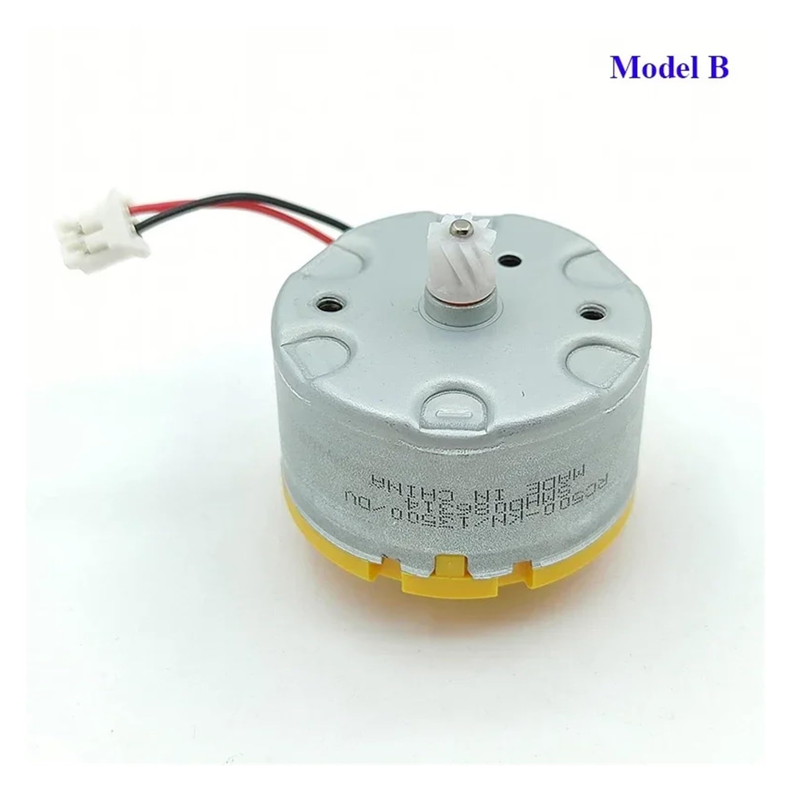 RC500-KN/13500 RF-500TB DC 6V 9V 12V 5500RPM 32mm Okrągły silnik wrzeciona DIY Maszyna zapachowa Zamiatarka do domu (model B z przekładnią)