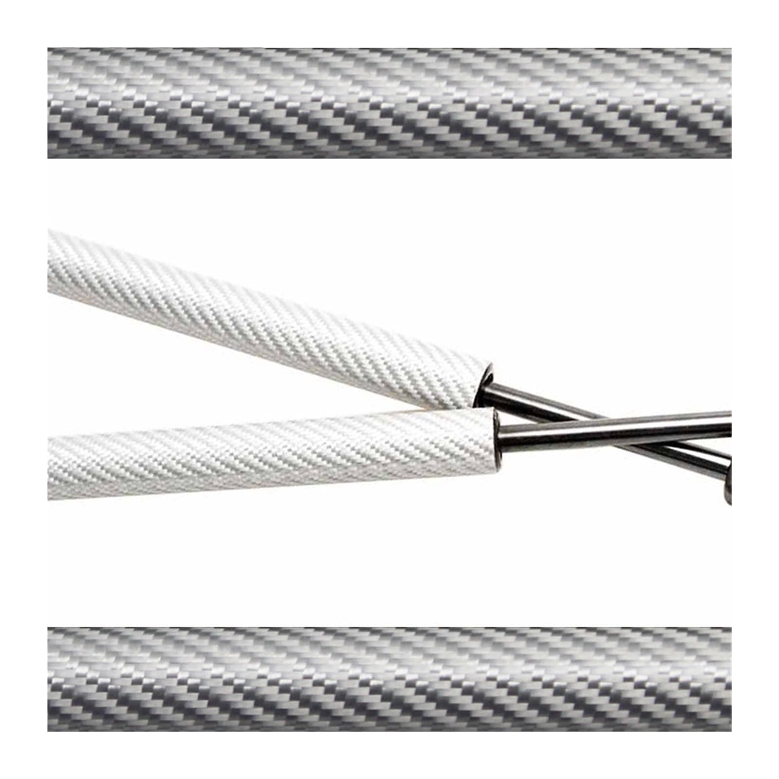 Heckklappen-Gasfedern für Outback Legacy BP 2003-2009 (Silber Carbon)
