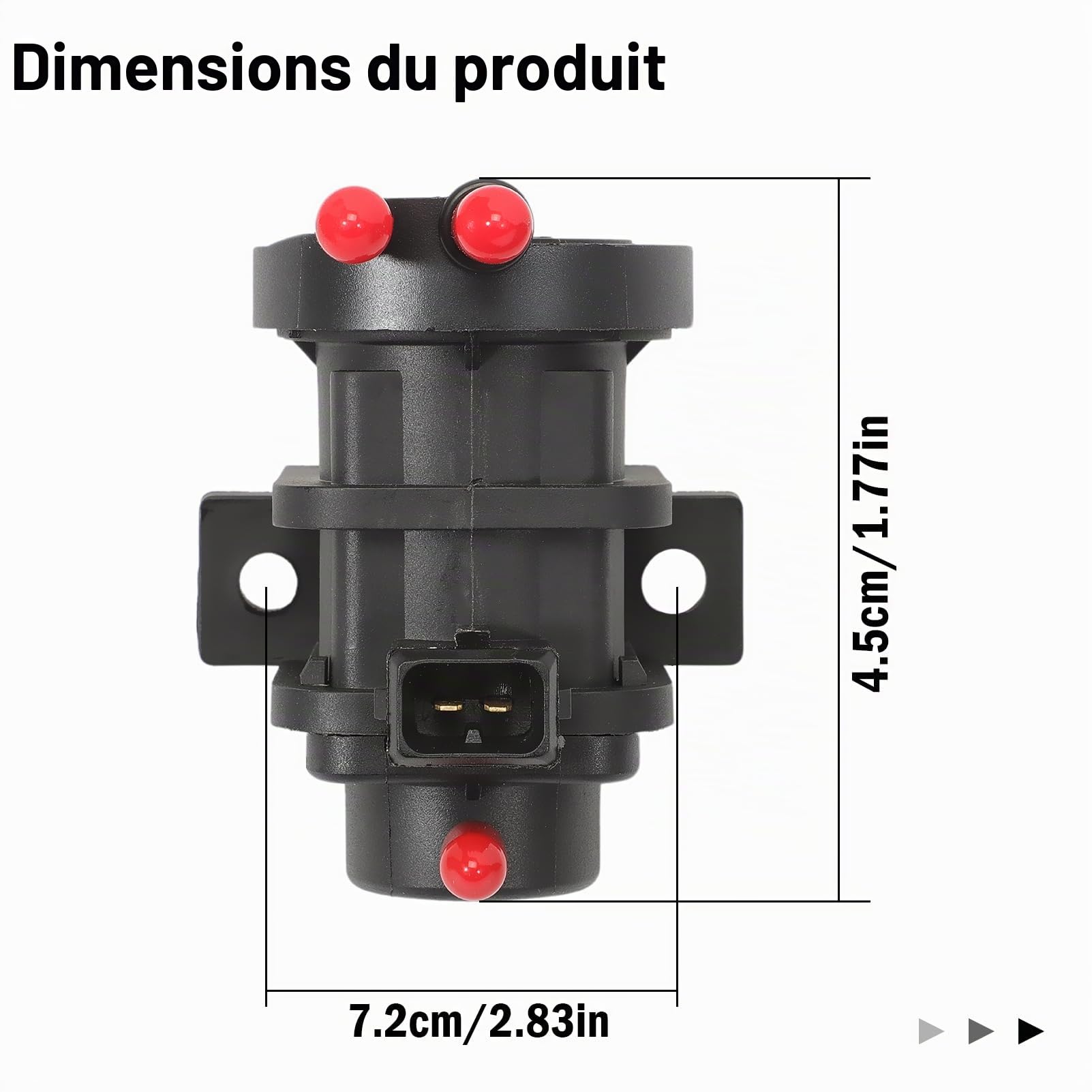 Electrovanne pour 09158200 Opel Astra G Vectra B Omega B Vectra C Zafira A Signum 2.0 2.2 DI DTi 16 V, Electrovanne Turbocompresseur 5851037 9158200 7.02256.09