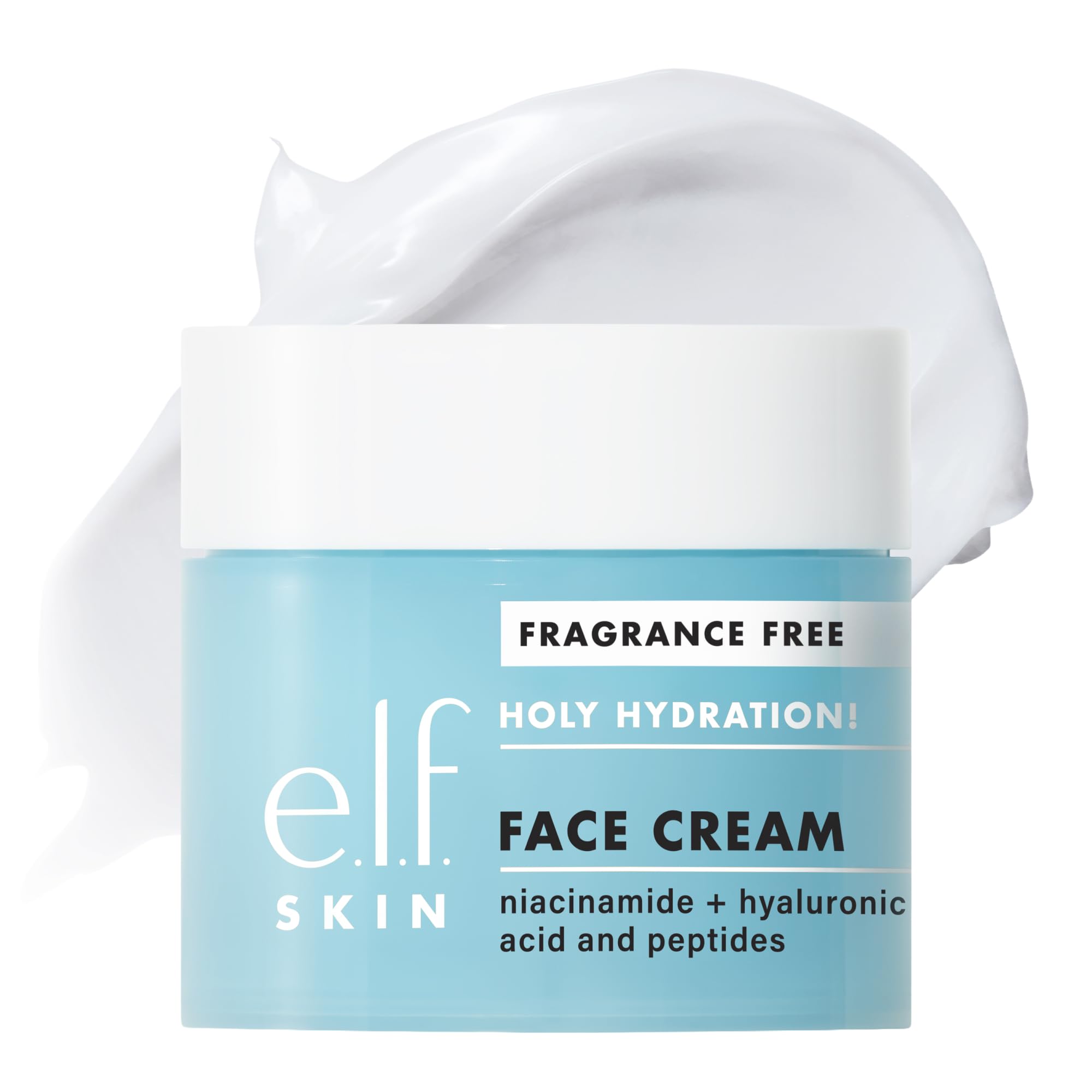 e.l.f. Crème visage Skin Holy Hydration! Sans parfum / Sans couleur