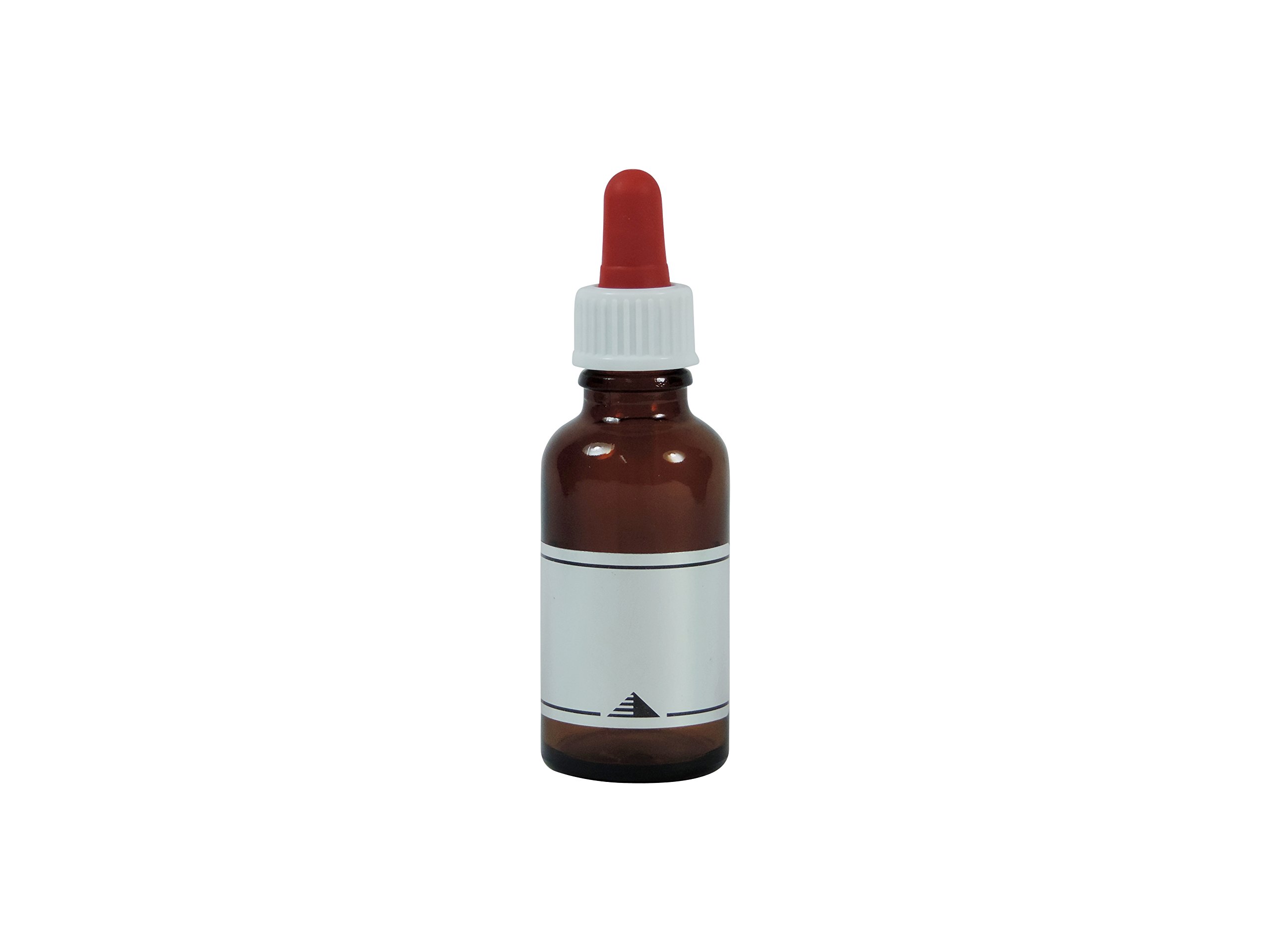 Viva-Haushaltswaren 2 Brown Glass Apothecary Bottles, Glass, brown, 20 ml, 3 x 3 x 10 cm - Image 3
