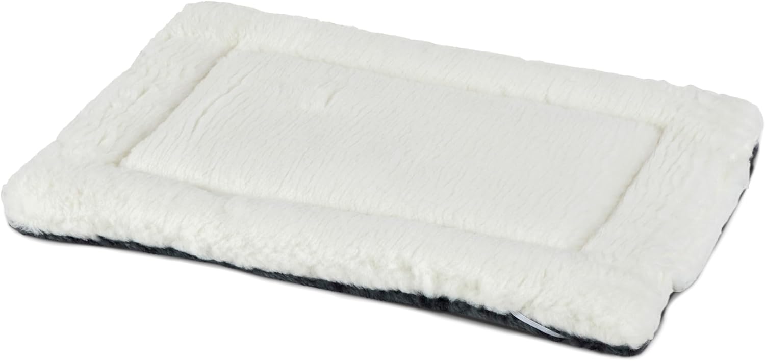 MidWest Homes for Pets Reversible Pet Bed; Machine Washable; Great for Medium Dog Breeds; Spotted Gray; 30"; 40230-FVGYS