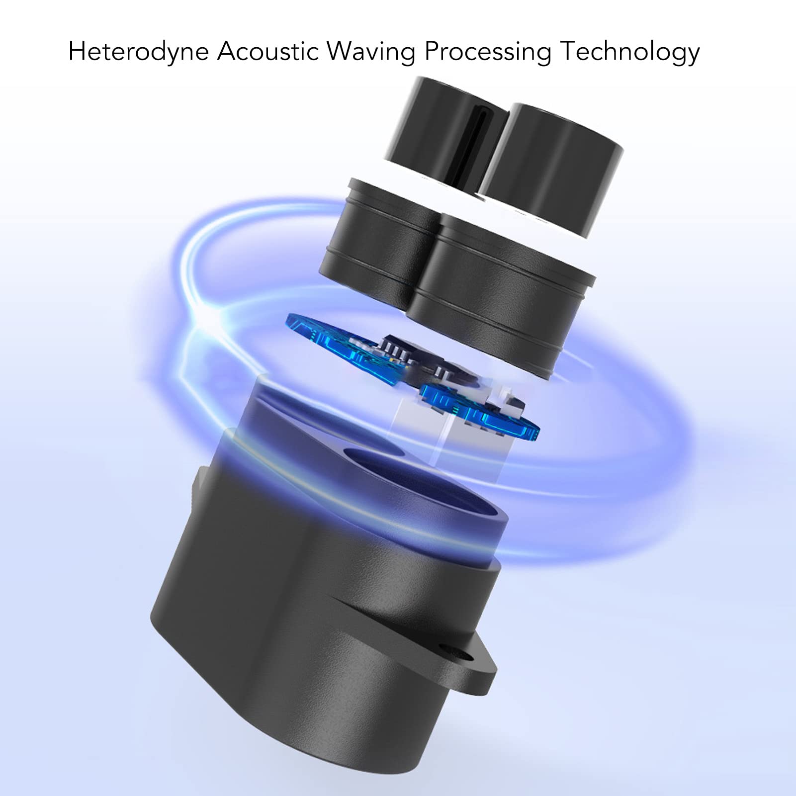 Sensor de Distancia por ultrasonidos, módulo de Sensor para evitación de obstáculos en Robots, Salida de Ancho de Pulso PWM Impermeable IP67 con compensación de Temperatura para