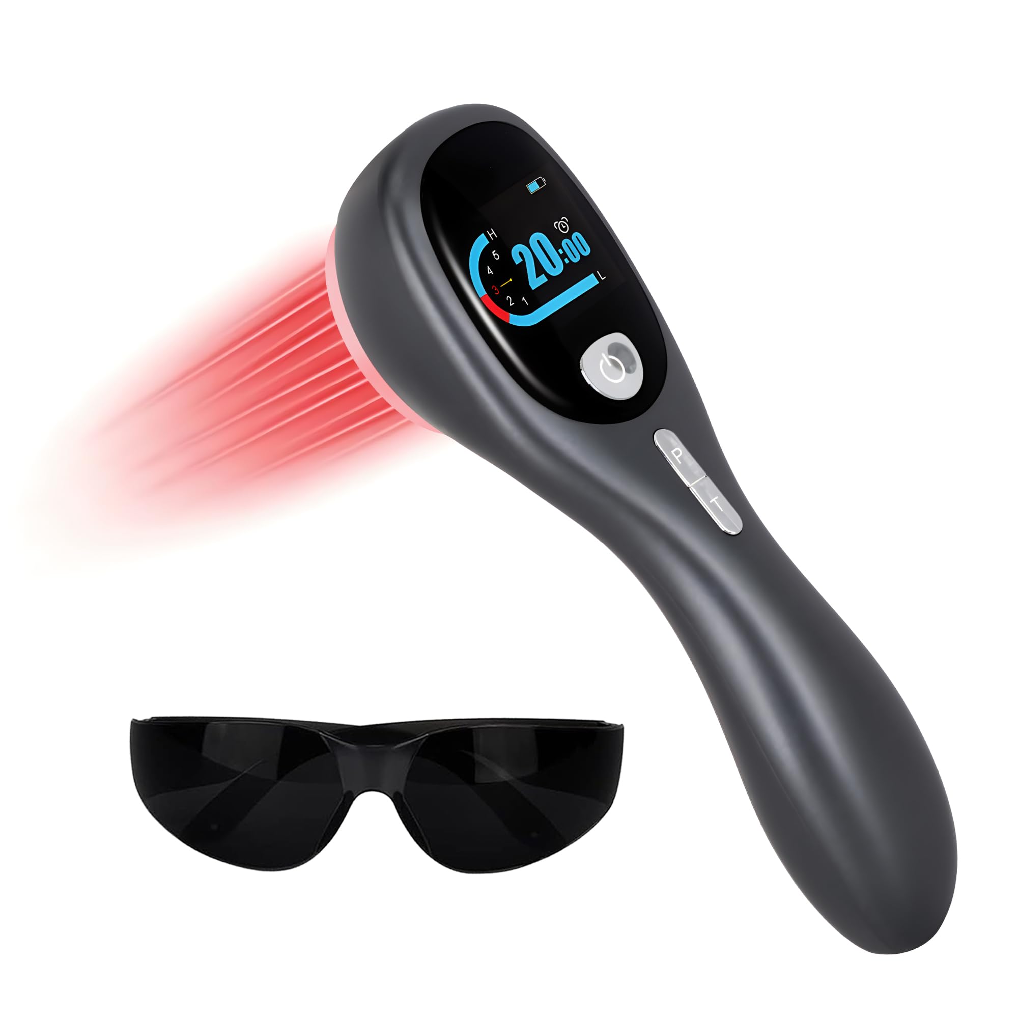 Nebula LED Hand-Held Red Light Therapy Device 660/808nm | Near Infrared Lighting, High Power & Irradiance Red Light | Ideal for On-The-Go, Portable Travel Use | Cold Laser Device