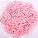 UCLEVER 200g Raffia Füllmaterial Geschenk Hamper Shred Geschreddertes Papier Geschenk Füllung für Party Hamper Füllung und Geschenkverpackung für Geschenkbox Dekorations (pink)