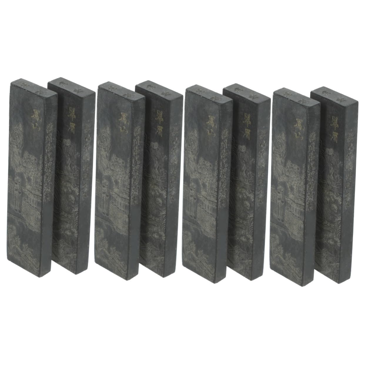 TEHAUX 8pièces Bâtons Encre Créatifs Pour Chinoise De Inks Sticks Pour Peinture Et Pratique