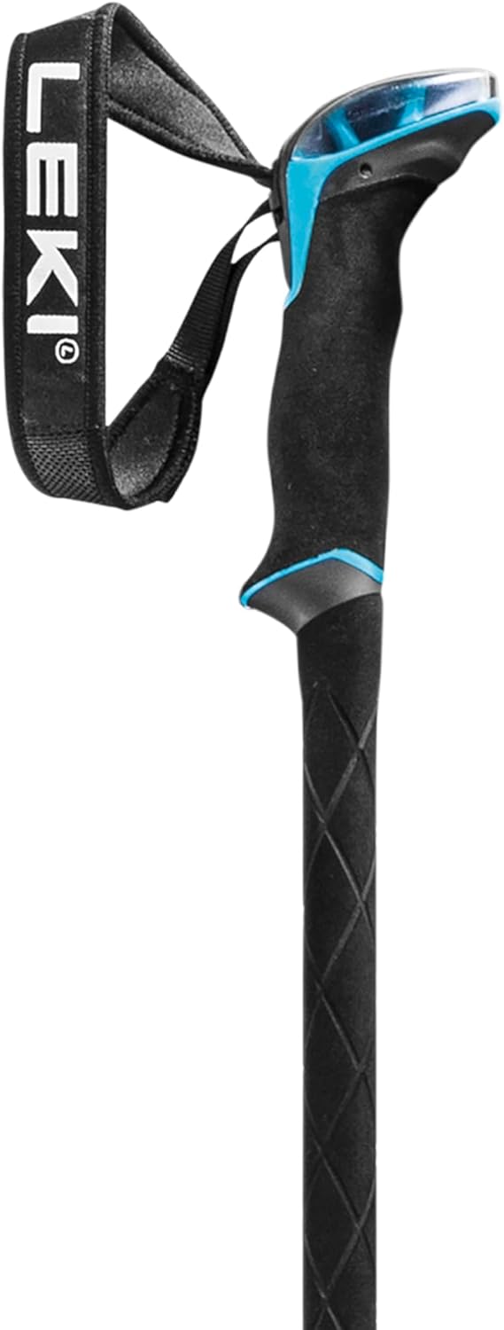 LEKI Guide Lite 2 Aluminum Adjustable Lightweight Ski Poles for Backcountry Skiing & Snowboarding