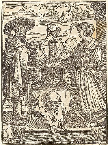 Poster Les bras de la mort Hans Holbein toile 50x70cm sans cadre SERENDIPITP