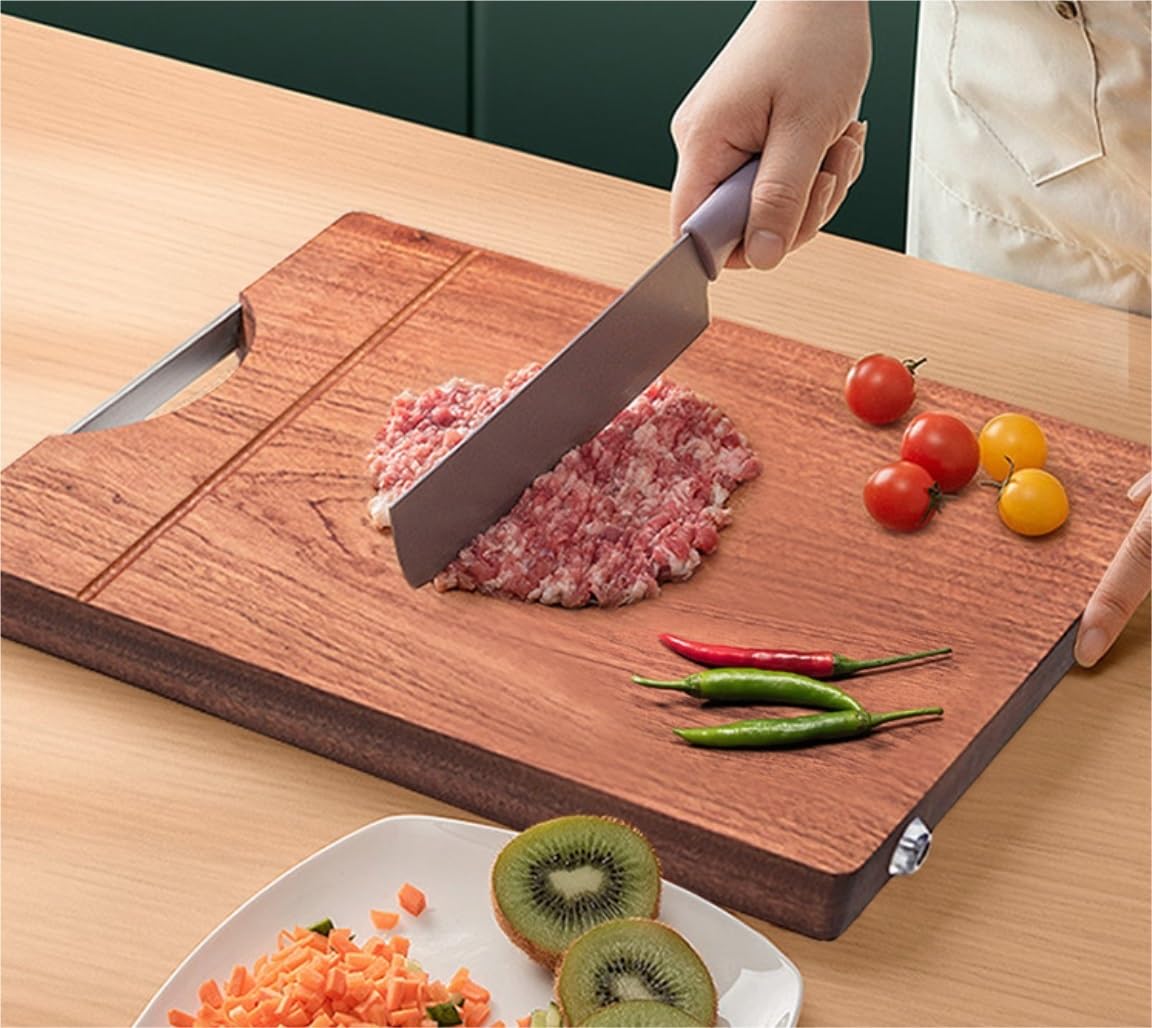 Schneidbrett Schneidebrett Schneidebrett, Individuelles Holz-Hackklotz, Personalisiertes Geschenk Zur Einweihungsparty, Jahrestag, Geburtstag Frühstücksbrett Schneidebretter(24 * 36cm)