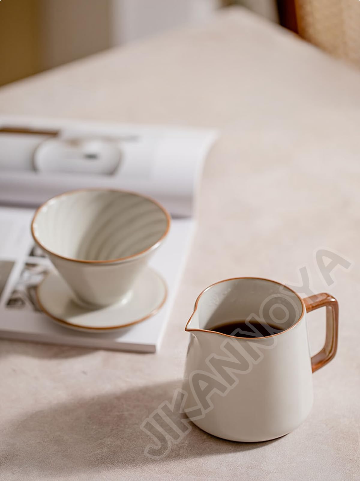 Amazon | JIKANNOYA コーヒードリッパー コーヒーサーバーセット 390ml