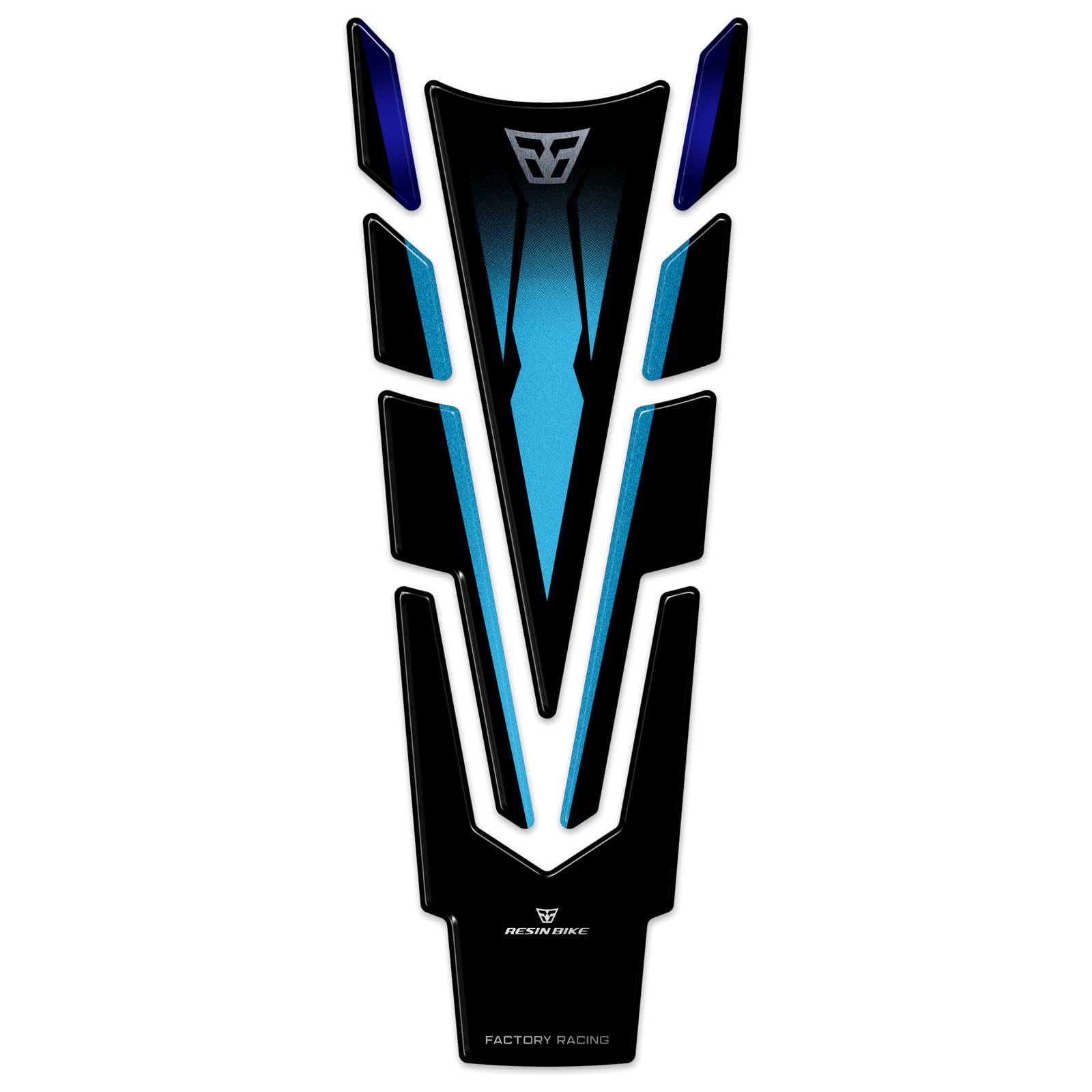 Paraserbatoio Tank Pad Adesivo Resinato Gel 3D Stickers Protezione Serbatoio Universale Compatibile con Moto HONDA (PH003) - Italia