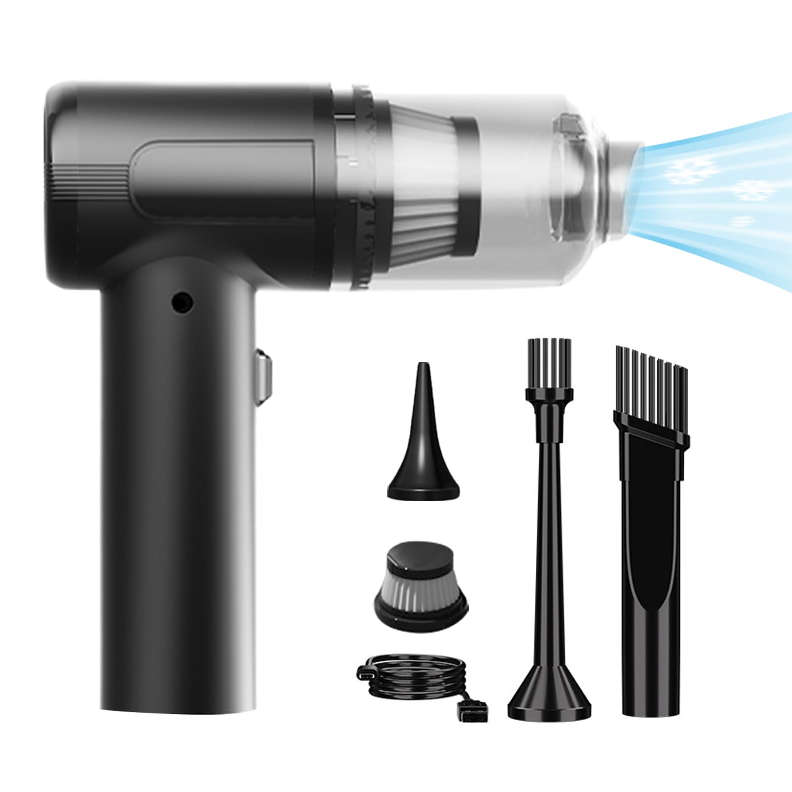 Souffleur sans fil rechargeable pour clavier de bureau et voiture