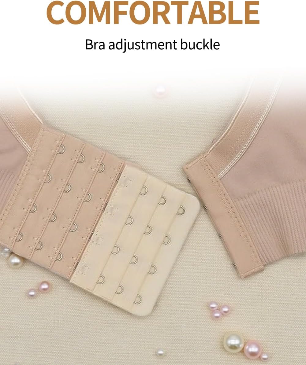 luvillyComfortable Bra Extenders 3 hooks，for Everyday Use/Women image 5